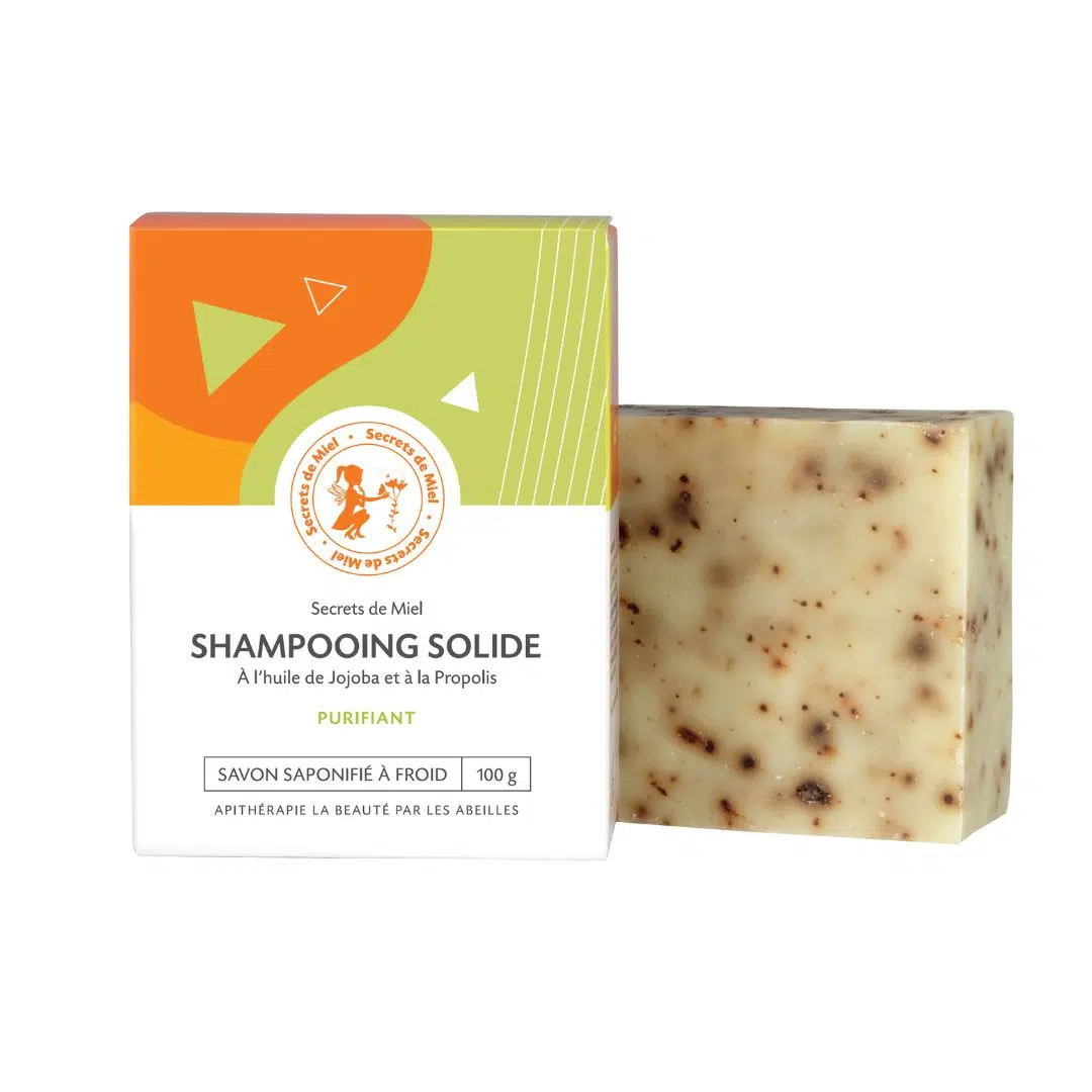 Secrets de Miel • Shampooing solide purifiant